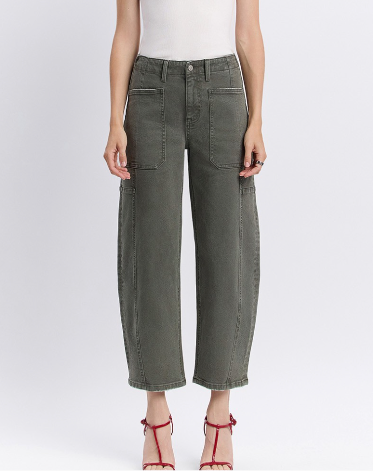 Deep Forest Accomplishments Barrel Jean by Flying Monkey