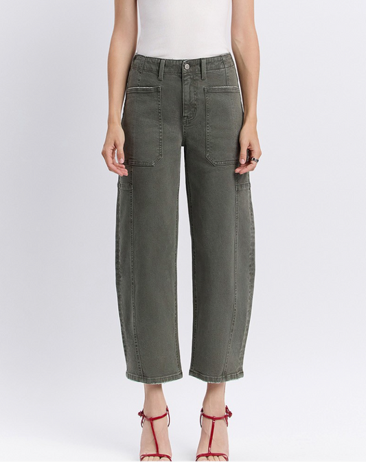 Deep Forest Accomplishments Barrel Jean by Flying Monkey