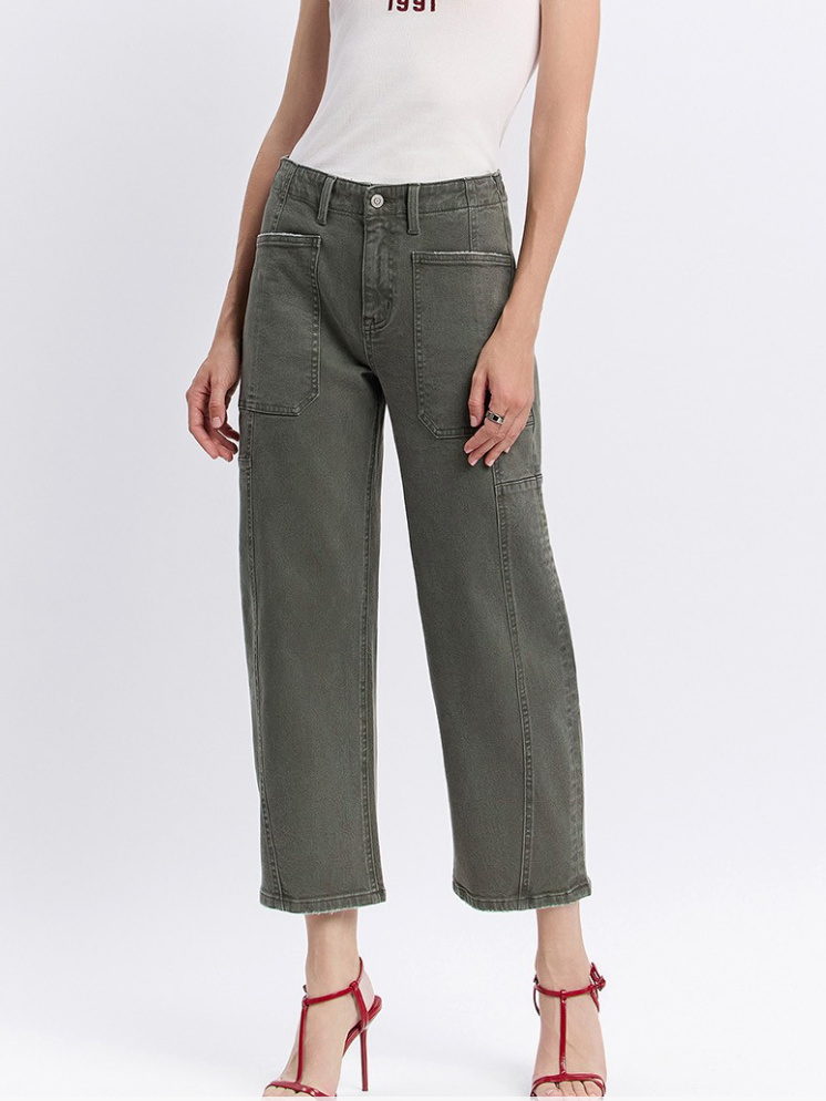 Deep Forest Accomplishments Barrel Jean by Flying Monkey