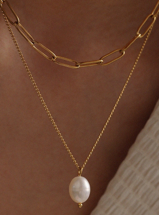 Pearl Drop Necklace