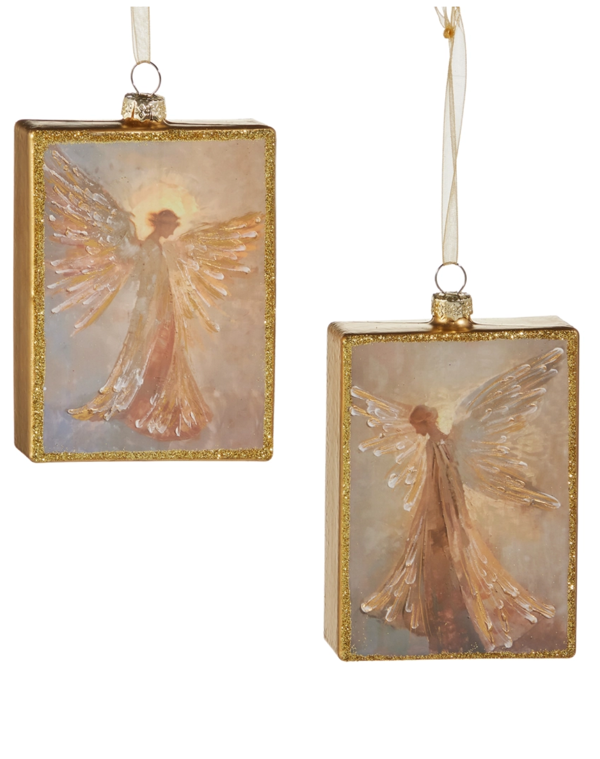 Angel A Rectangle Ornament