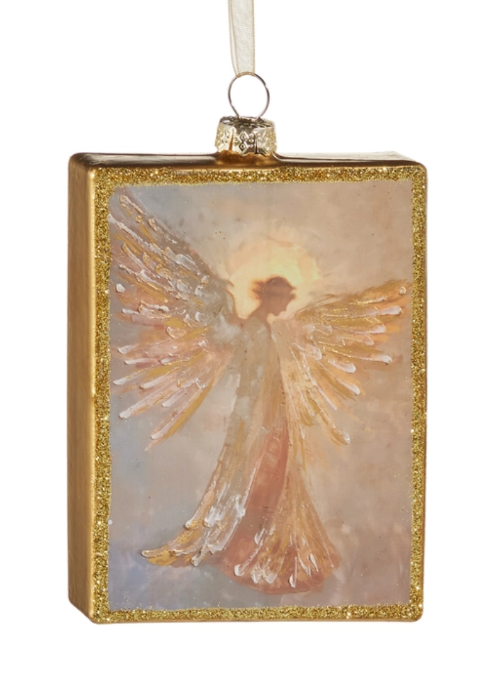 Angel A Rectangle Ornament
