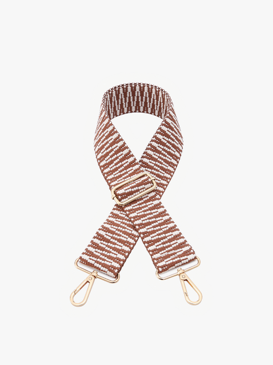 Rust Aztec Guitar Strap