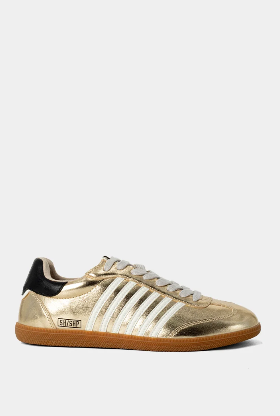 Light Gold Stevie Sneaker by ShuShop