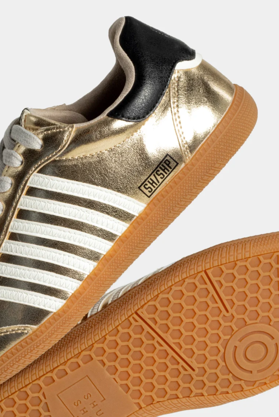Light Gold Stevie Sneaker by ShuShop