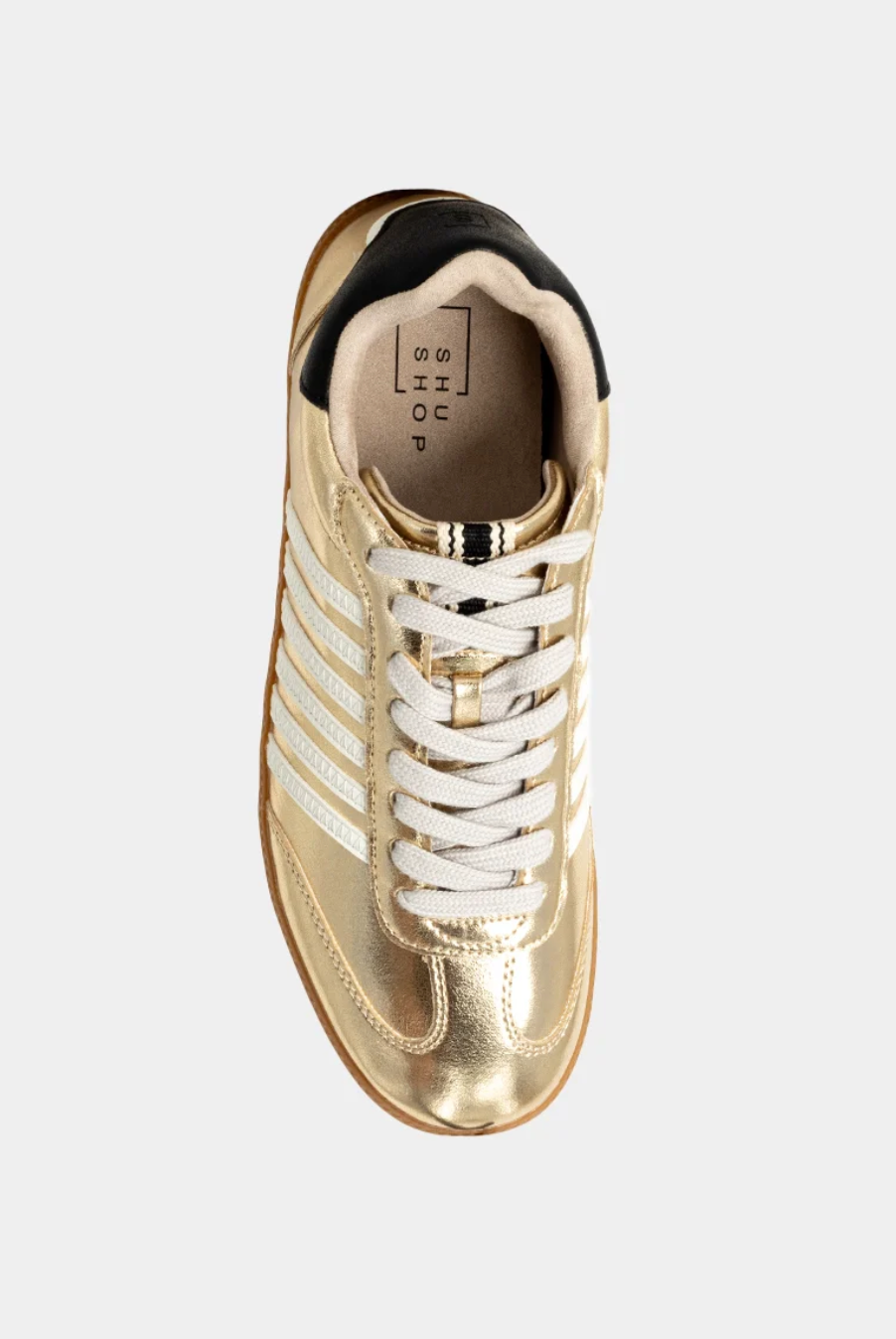 Light Gold Stevie Sneaker by ShuShop