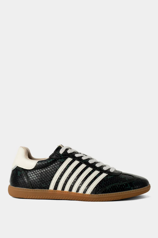 Black Snake Stevie Sneaker by ShuShop