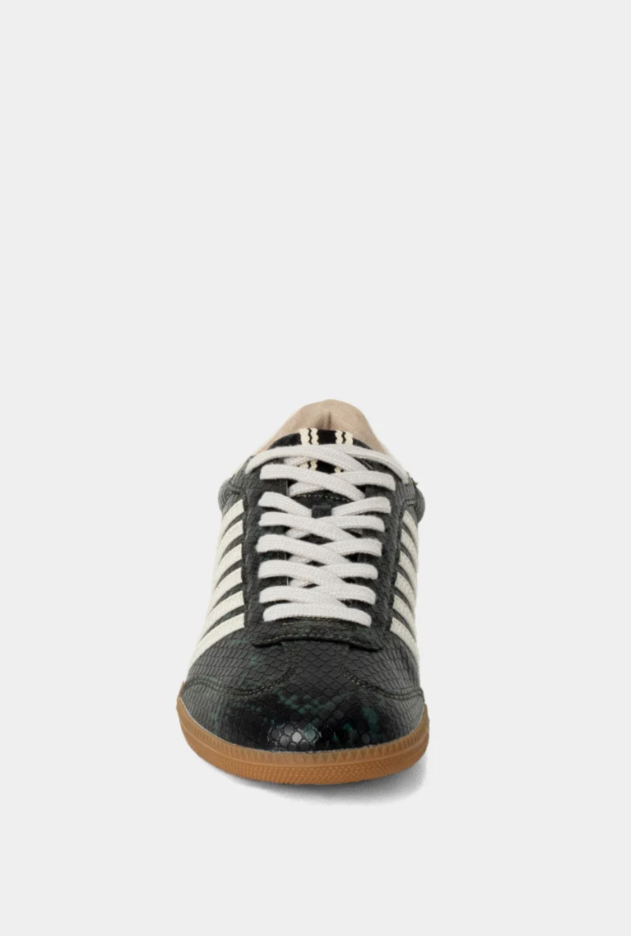 Black Snake Stevie Sneaker by ShuShop