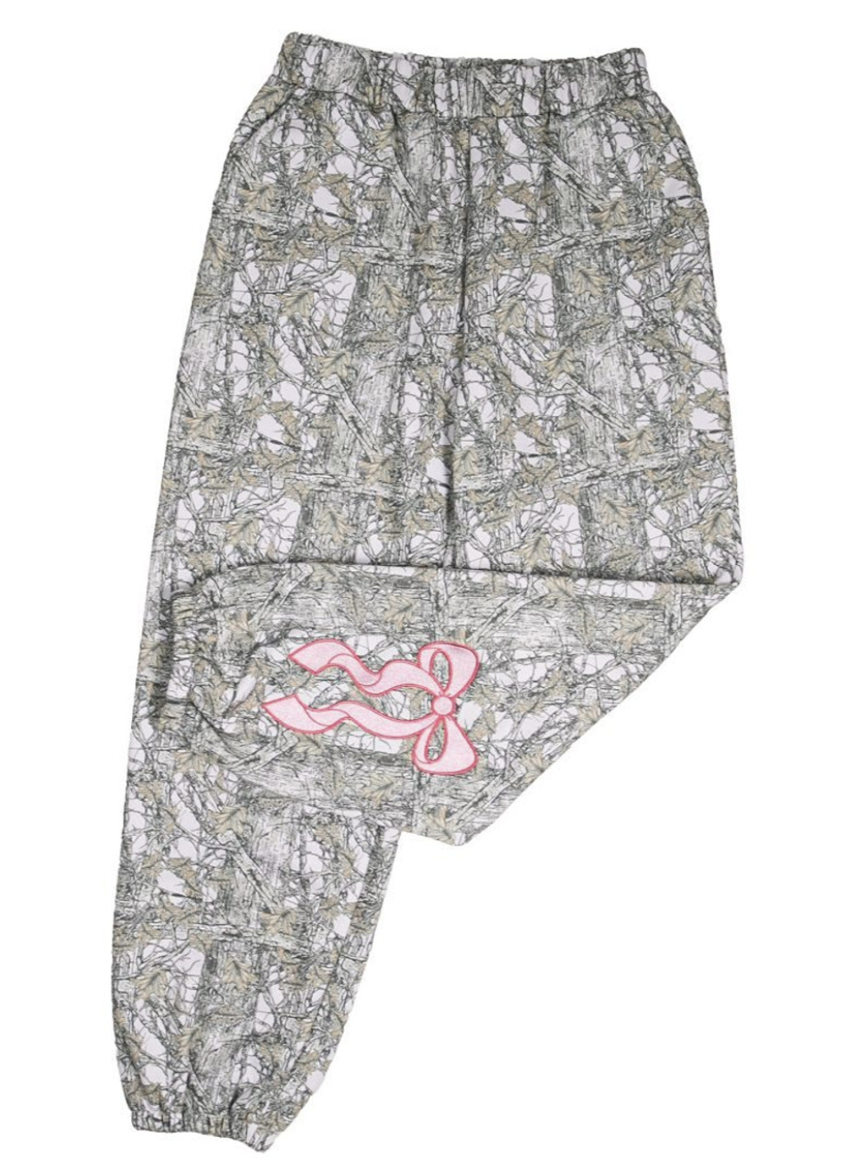 Girly Camo Sweatpant Set