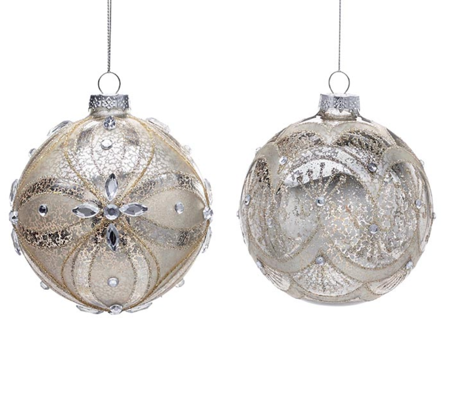 Mercury Glass Ornaments