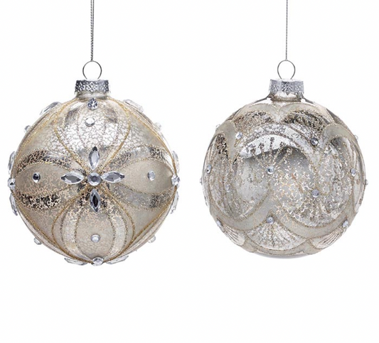 Mercury Glass Ornaments