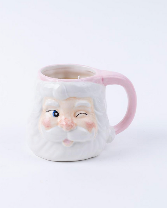 Sweet Grace Santa Mug Candle