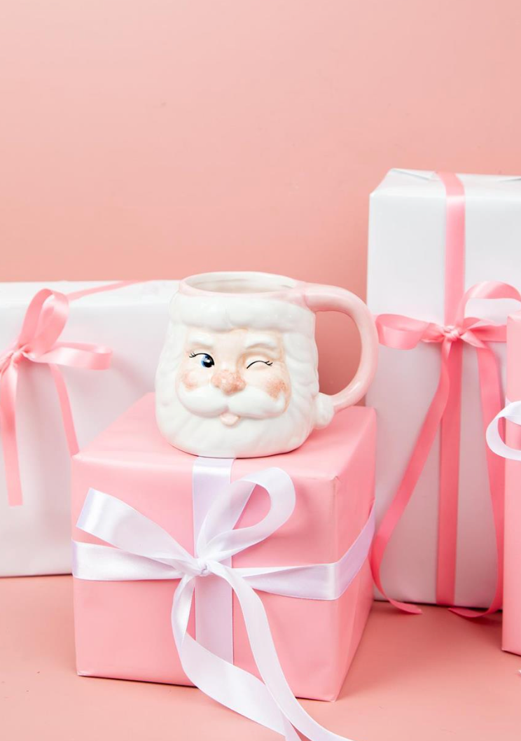 Sweet Grace Santa Mug Candle