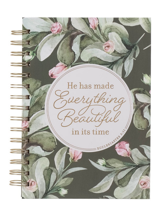 He Has Made Everything Beautiful In Its Time Spiral Journal