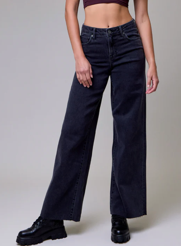 Necessary Nori Jean in Washed Black