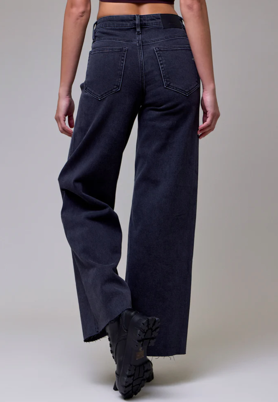 Necessary Nori Jean in Washed Black