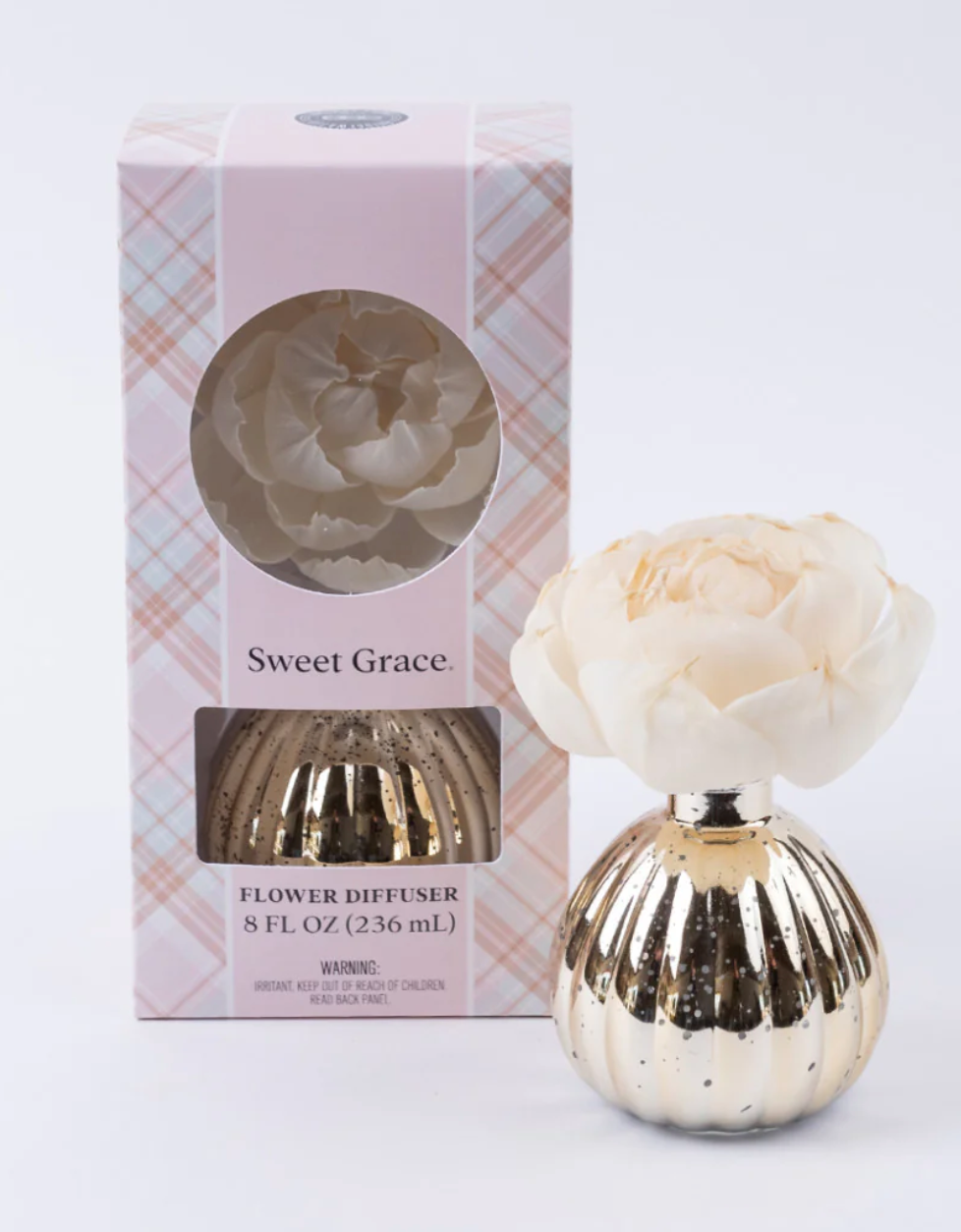 Sweet Grace Flower Diffuser in Mercury