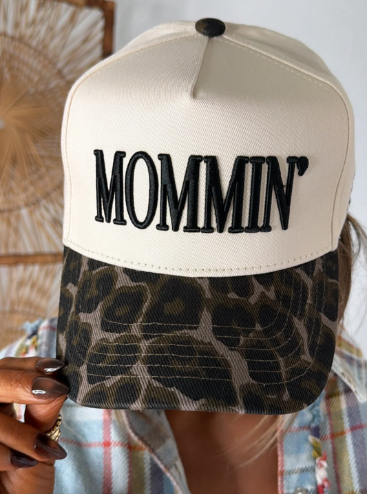 Mommin' Cheetah Trucker Cap