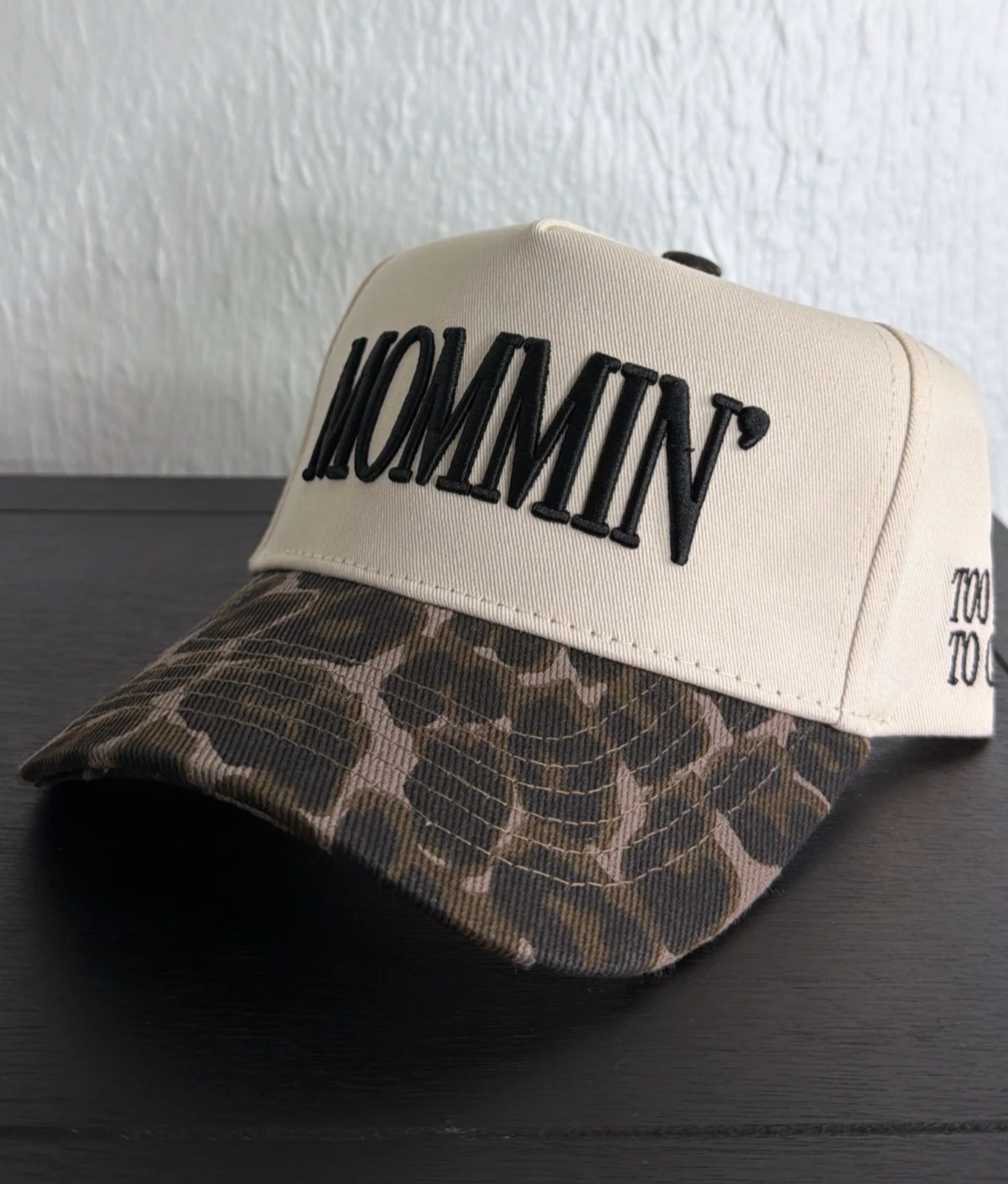 Mommin' Cheetah Trucker Cap