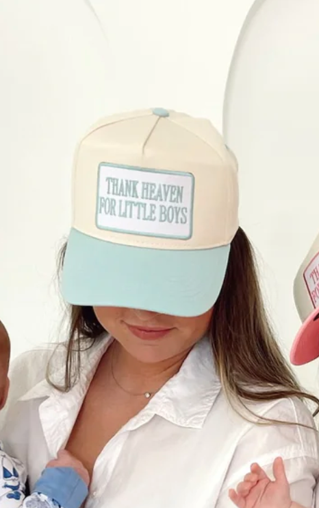 Thank Heaven For Little Boys Cap
