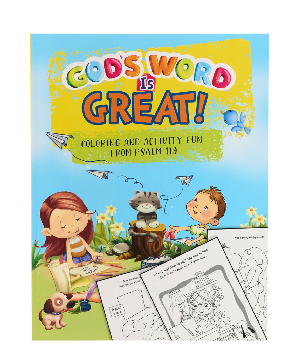 God's Word is Great: Coloring and Activity Fun Book