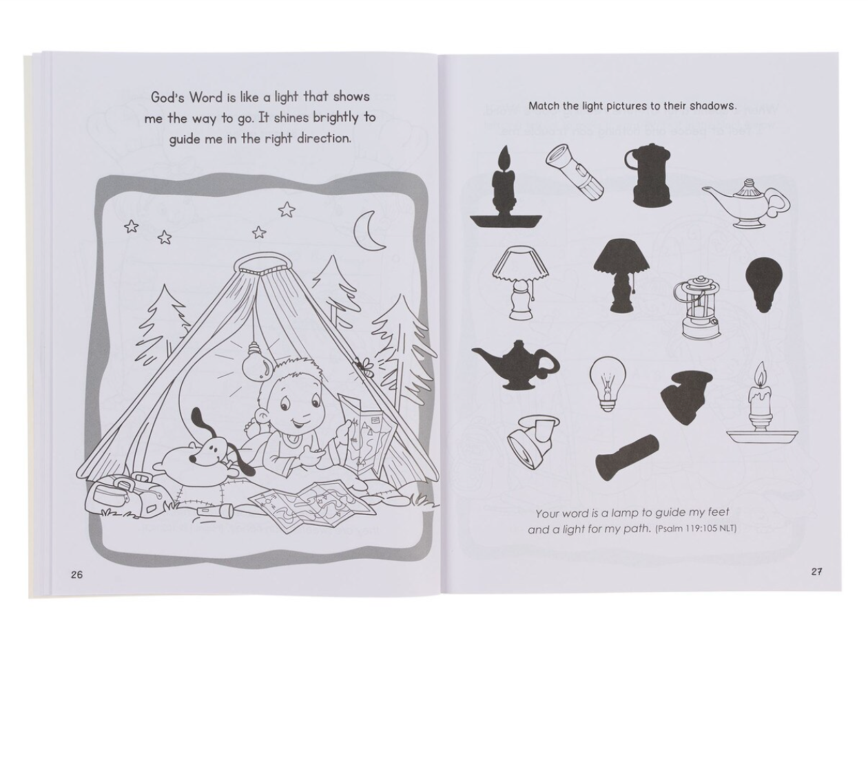 God's Word is Great: Coloring and Activity Fun Book