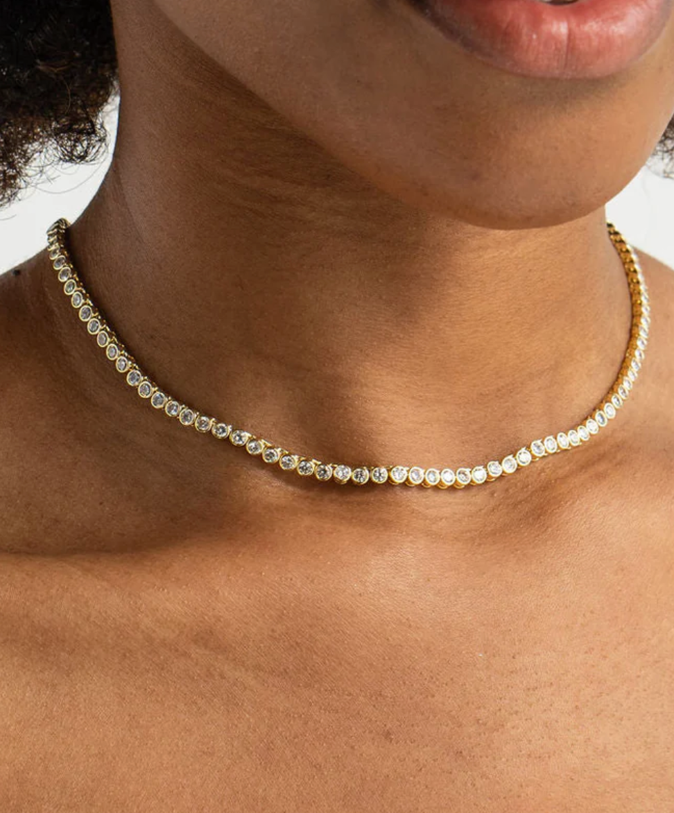 Brenda Grands Tennis Necklace
