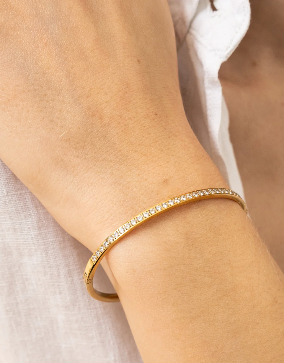 Brenda Grands Diamond Bangle Bracelet
