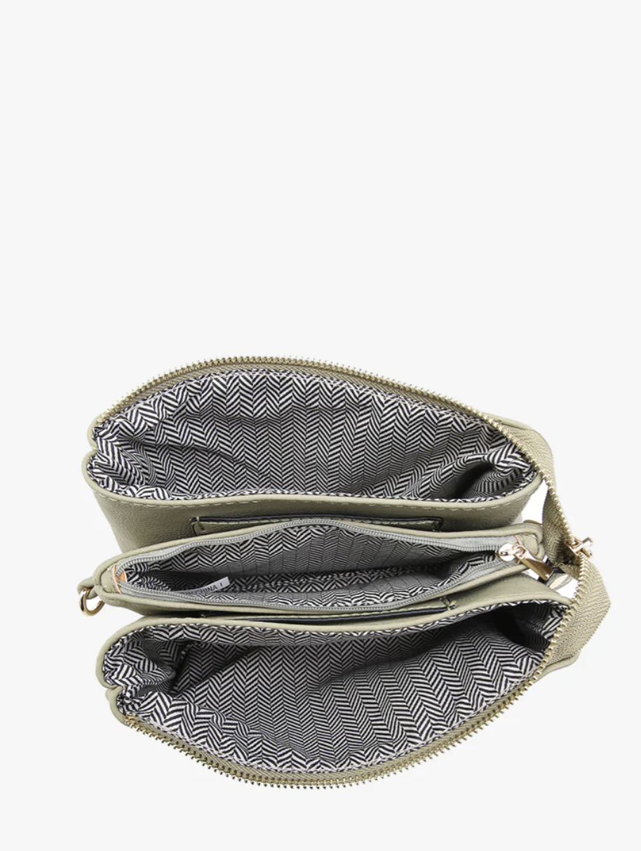 Riley Red Velvet Crossbody