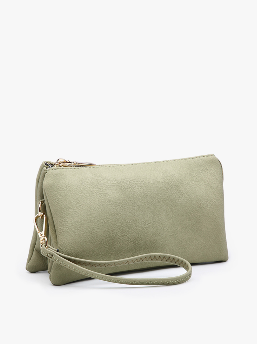 Riley Taupe Crossbody