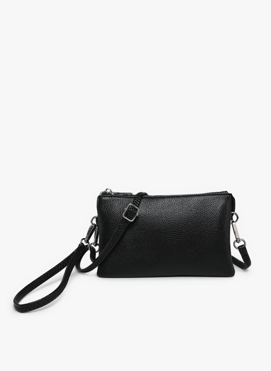 Riley Midnight Black Crossbody