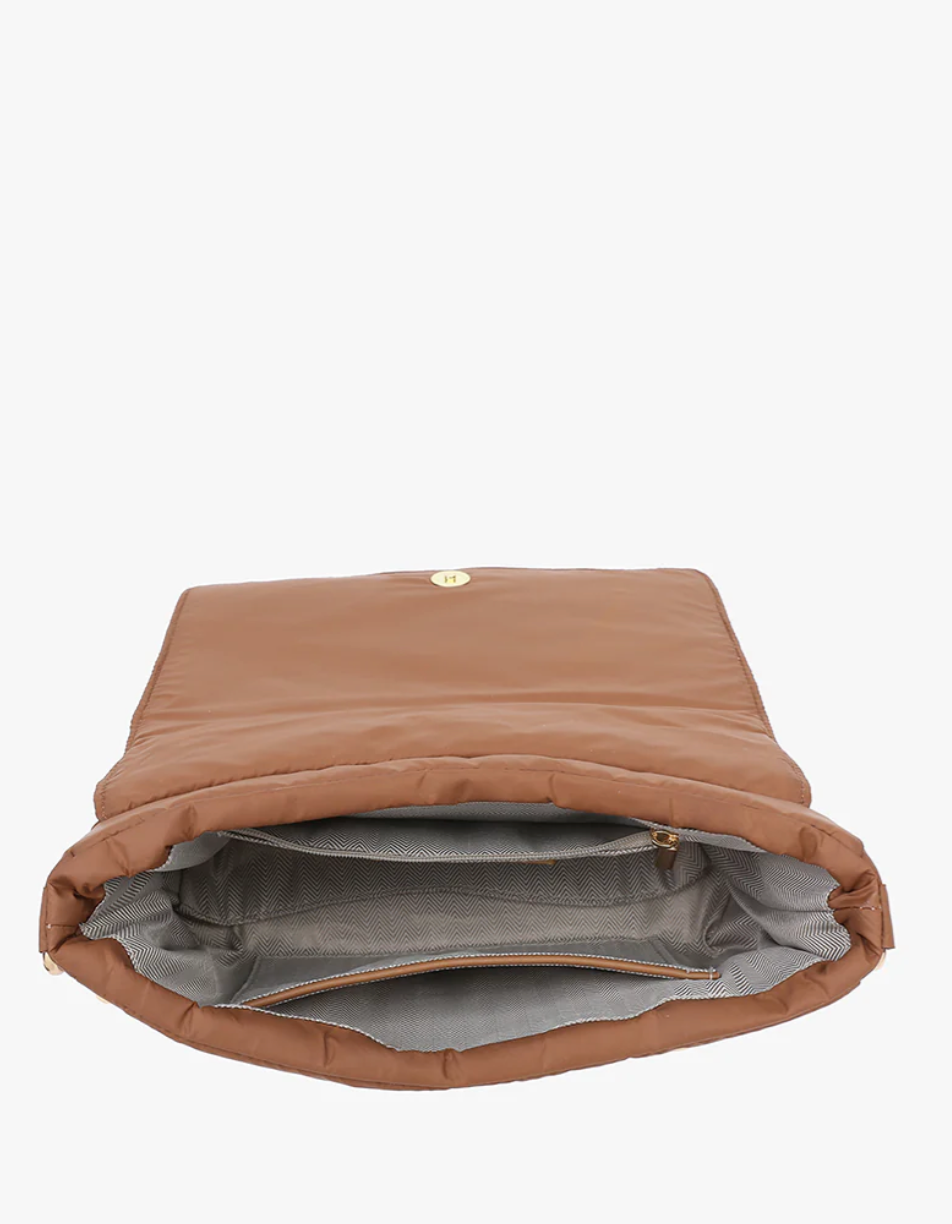 Lala Cream Quilted Crossbody