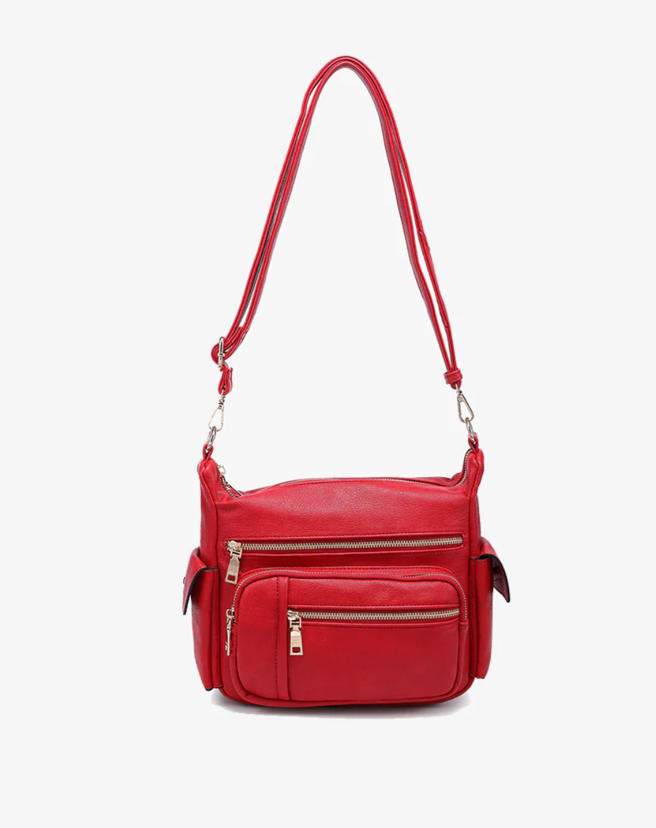 Nicole Red Crossbody