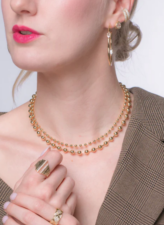 Kinsey Designs Pierce Double Layer Necklace