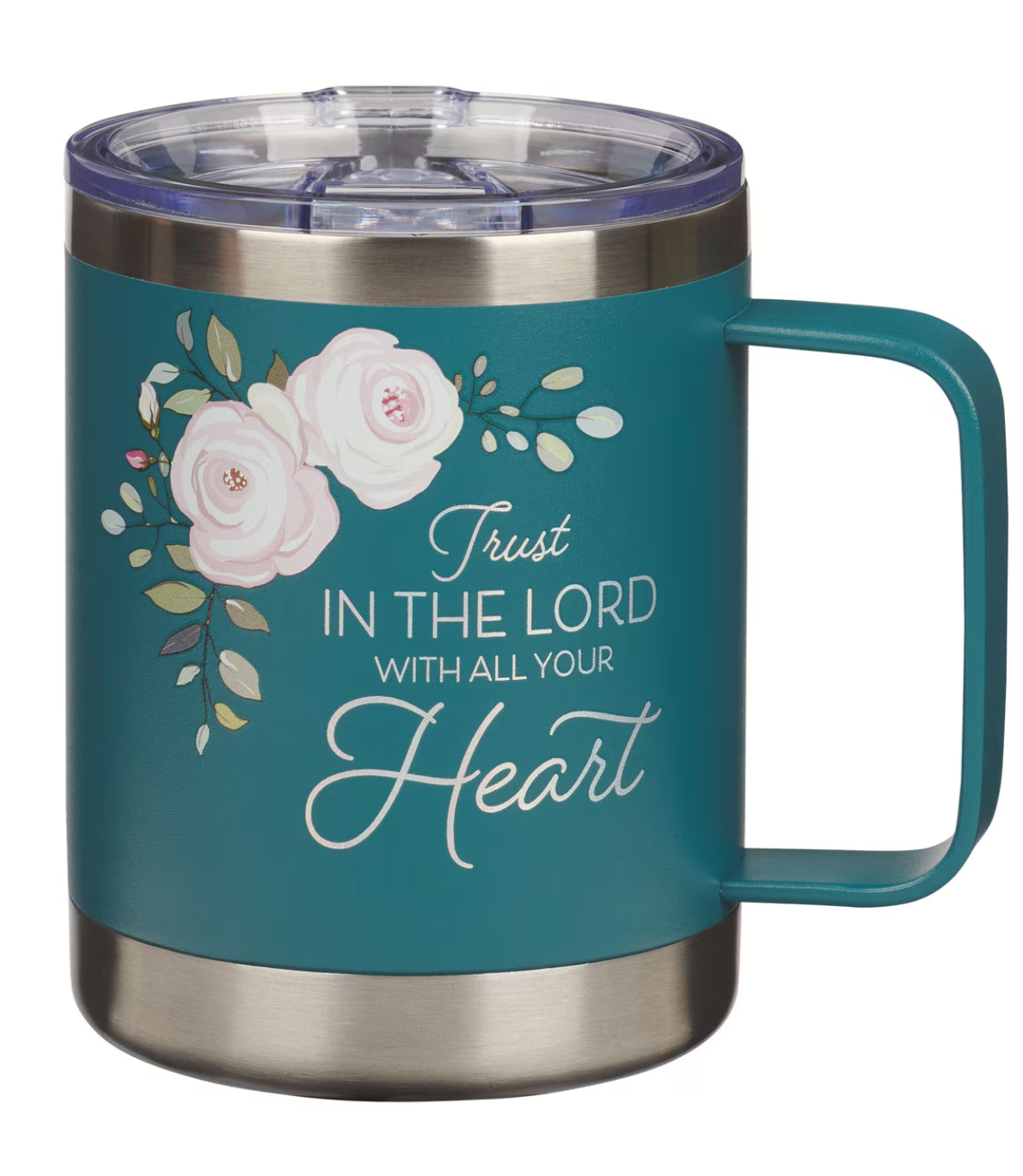 Trust In The Lord With All Your Heart Travel Mug