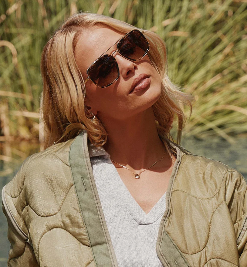 JORDAN Espresso Tortoise Polarized Sunglasses DE01-0714-ETBGP