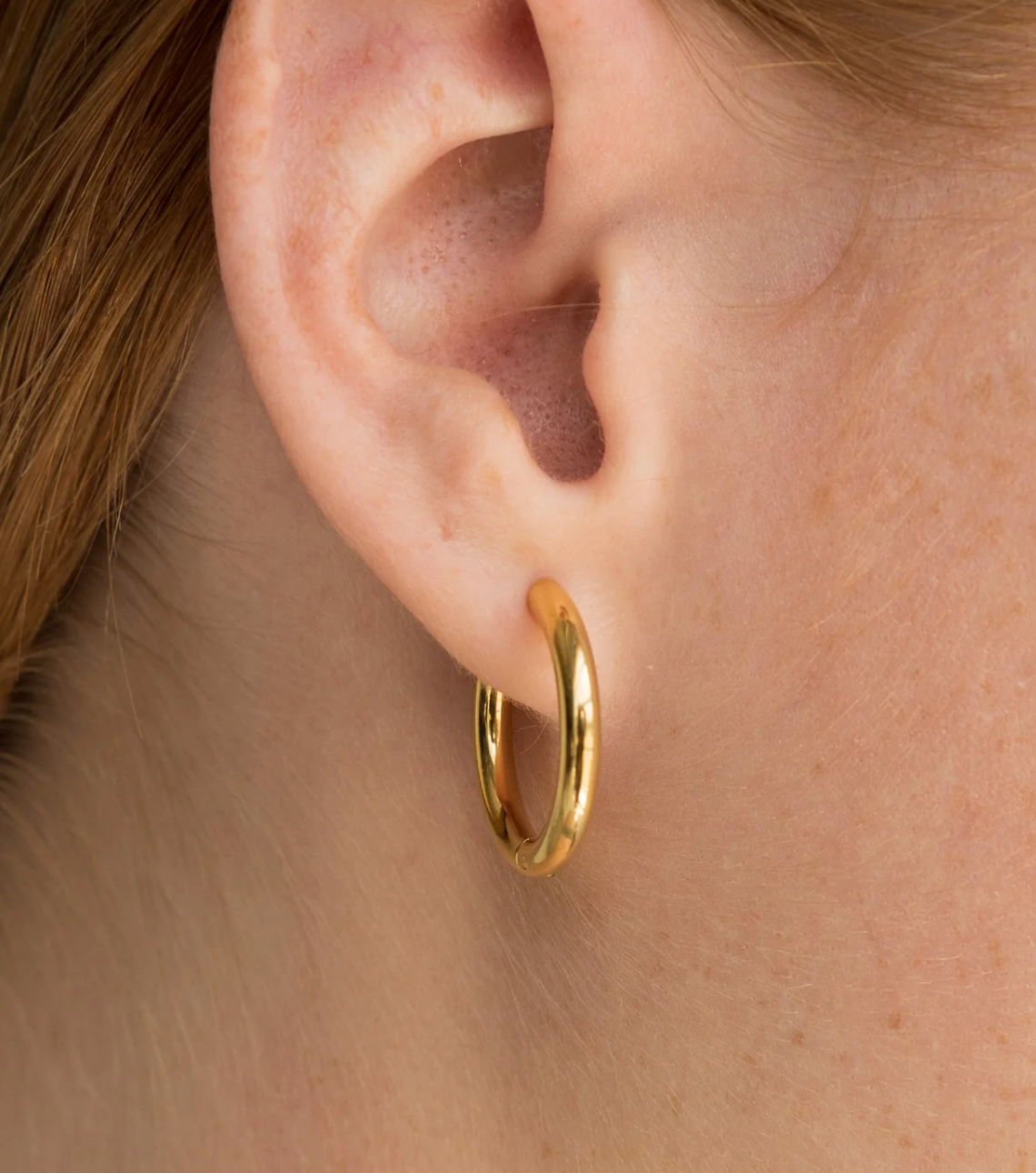 Brenda Grands Gold Basic Hoop
