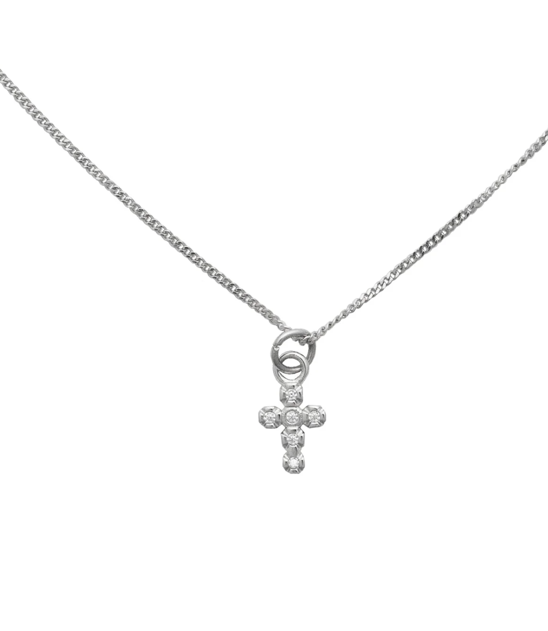 Brenda Grands Dainty Silver Cross