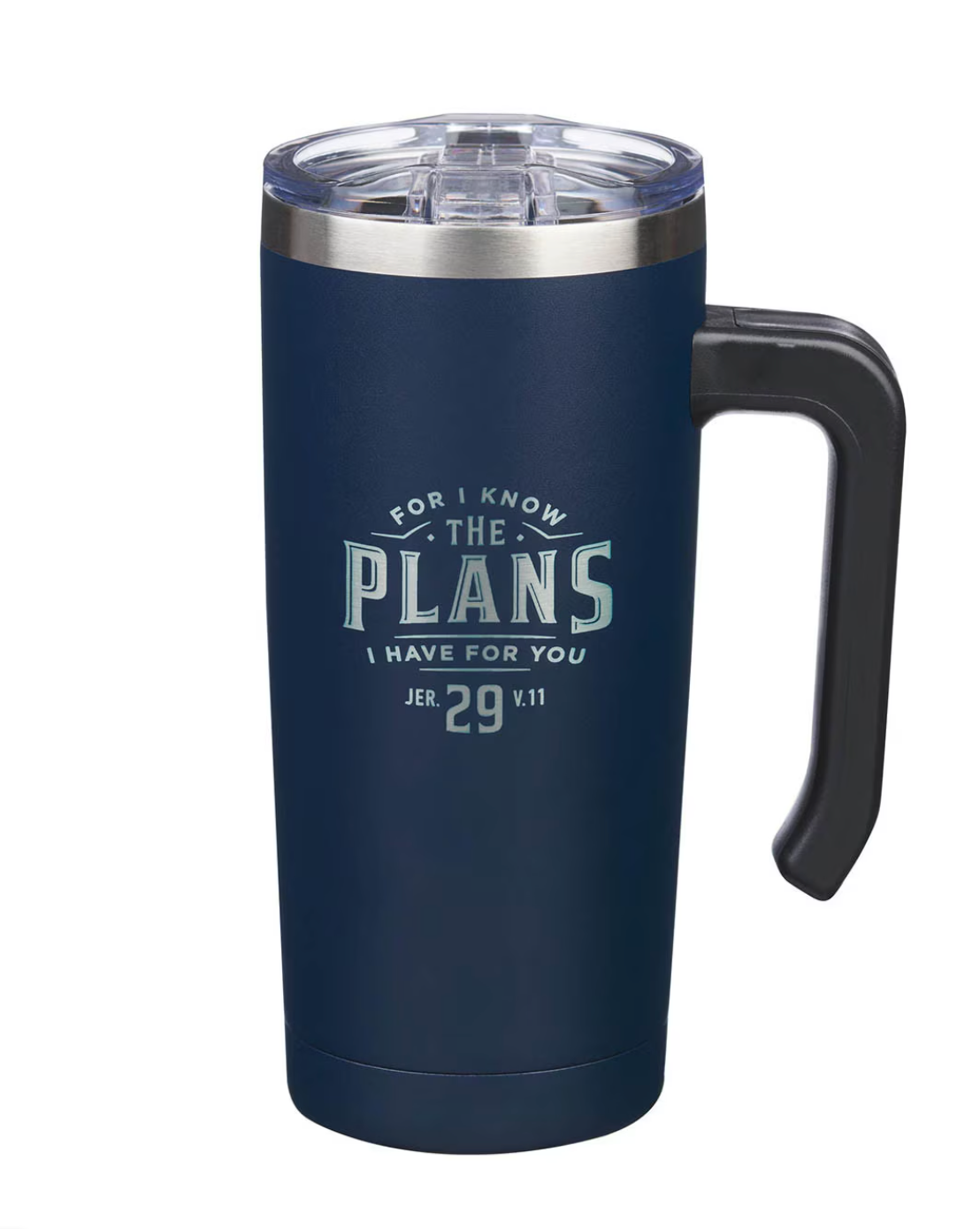 The Plans I Have For You Navy Tumbler