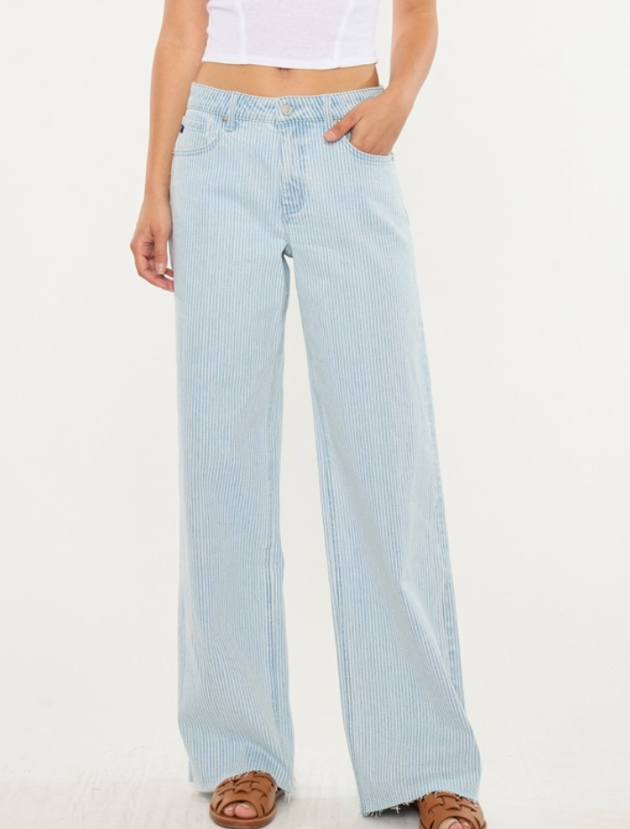 KanCan Sassy Stripe Jean