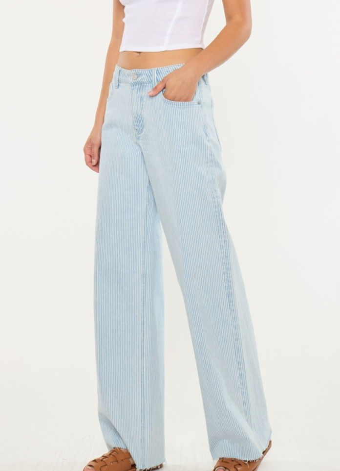 KanCan Sassy Stripe Jean