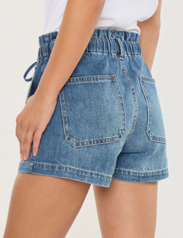 KanCan Maisy Elastic Waist Shorts