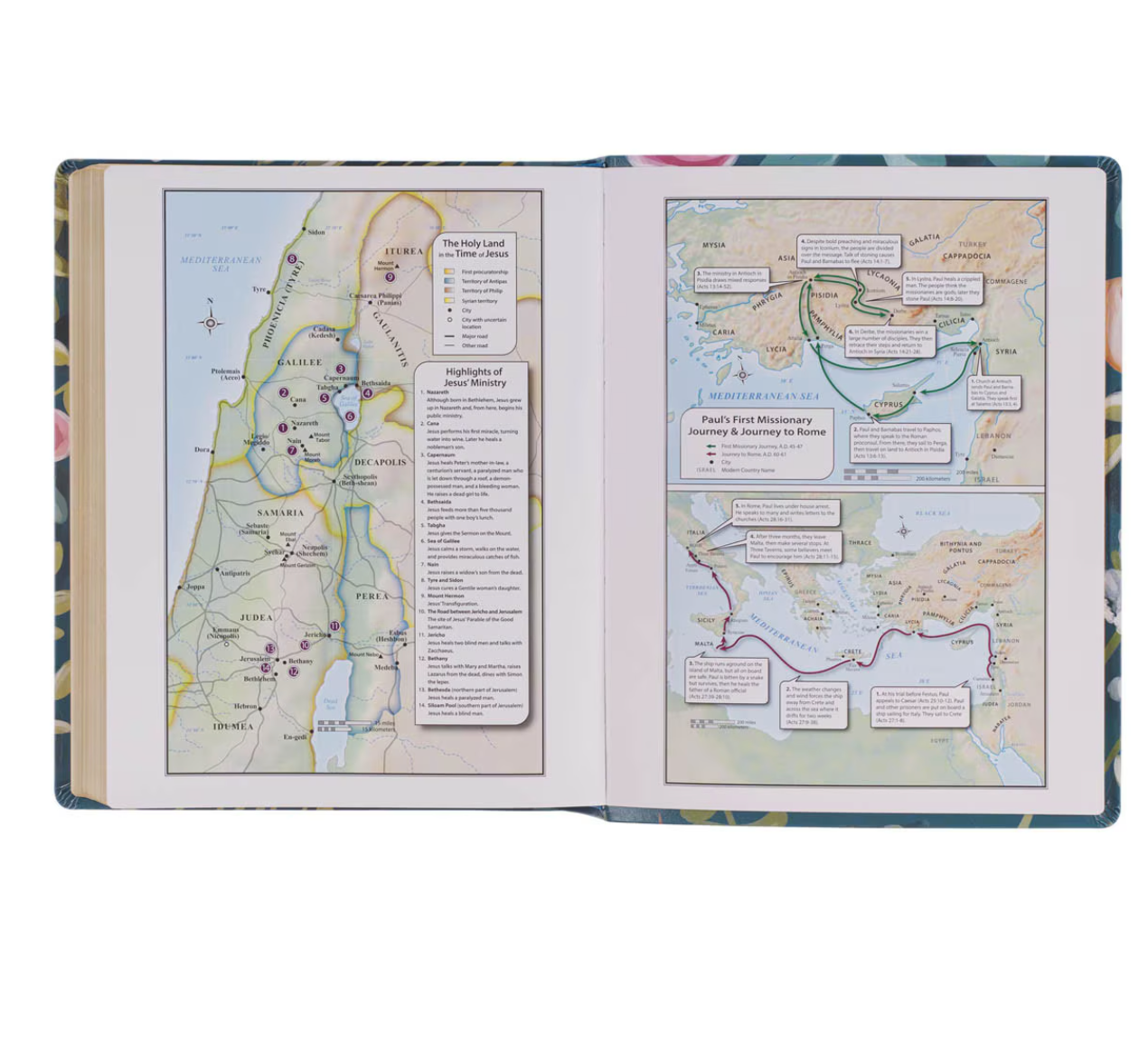 KJV Large Note-Taking Bible in Teal
