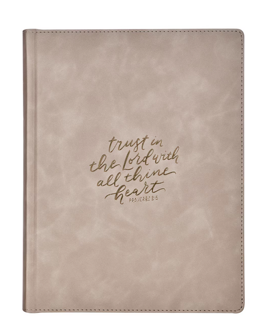 KJV Large Note-Taking Bible in Taupe