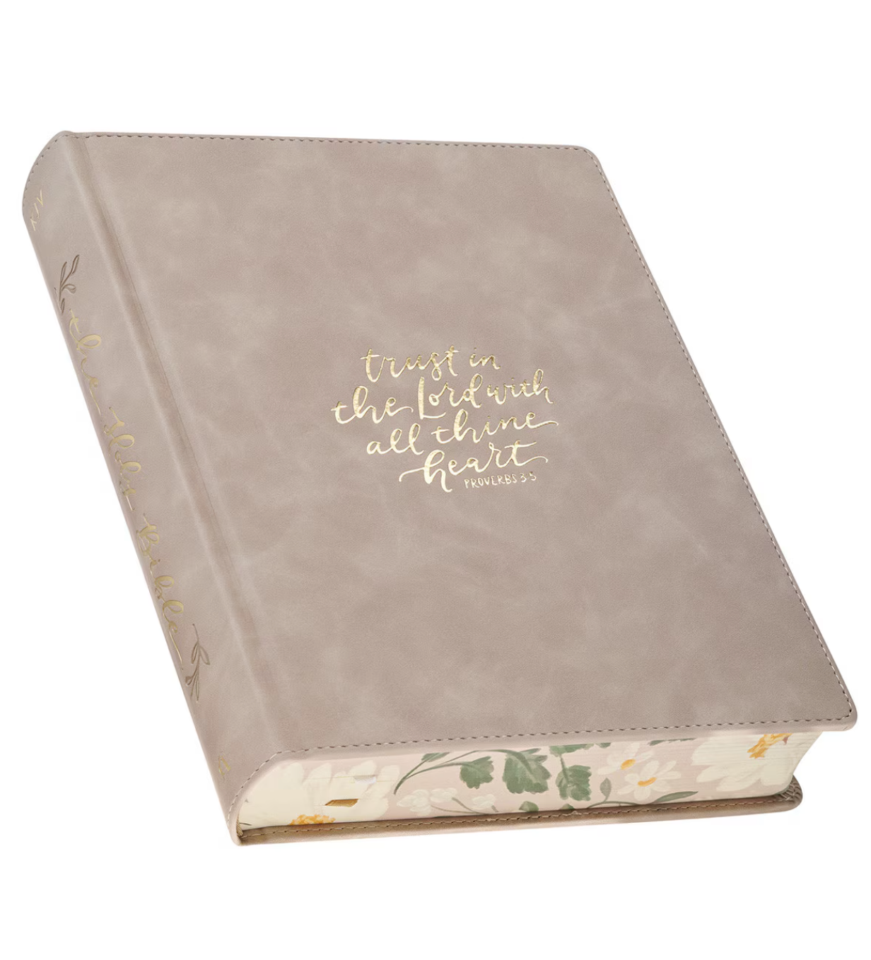 KJV Large Note-Taking Bible in Taupe