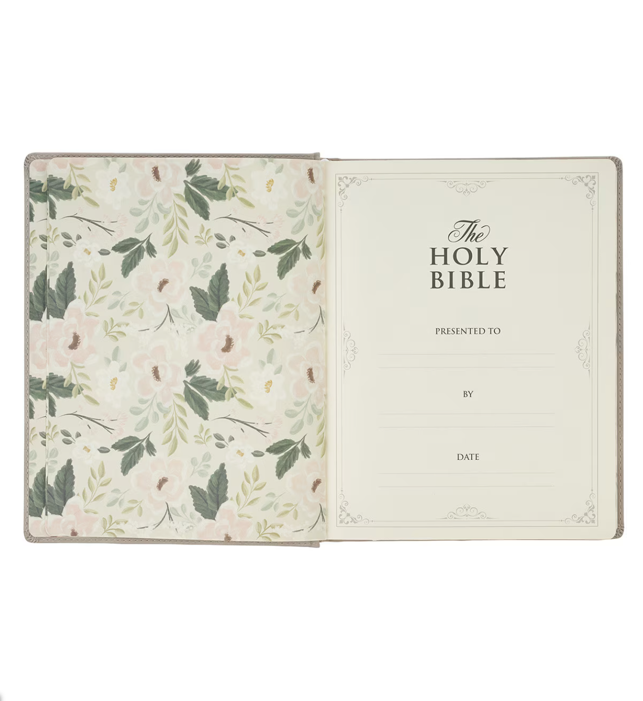 KJV Large Note-Taking Bible in Taupe