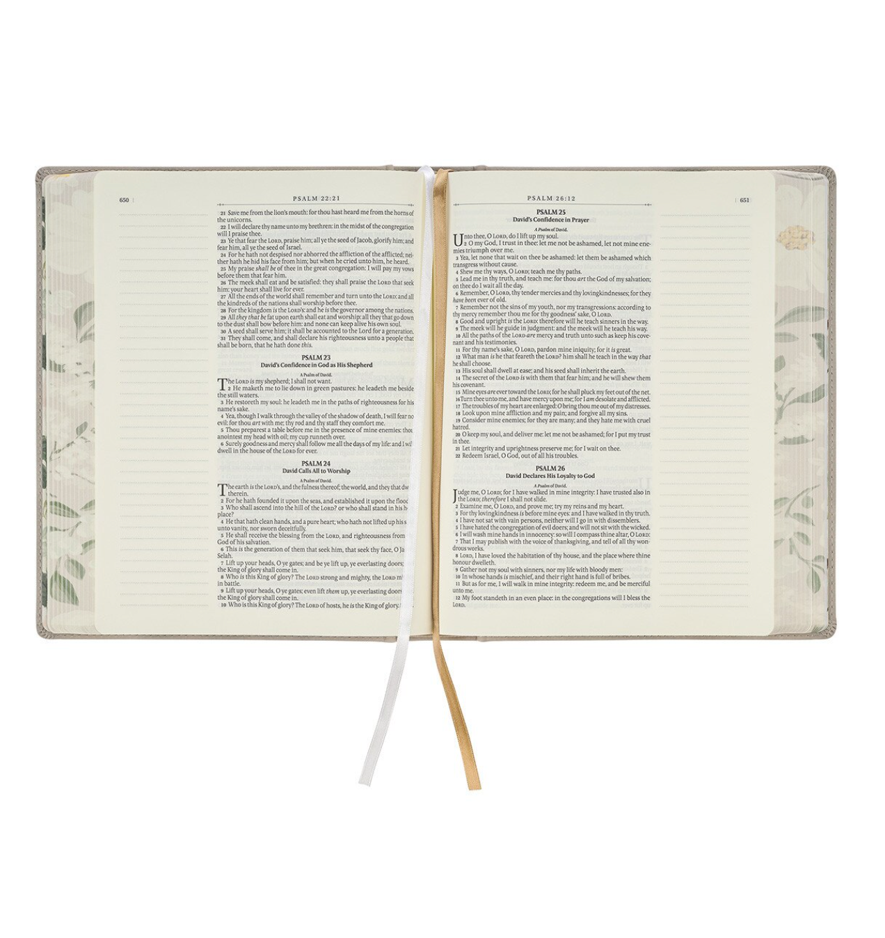 KJV Large Note-Taking Bible in Taupe