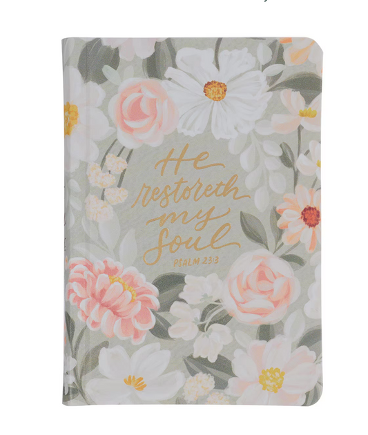 KJV Compact Bible in Floral Sage