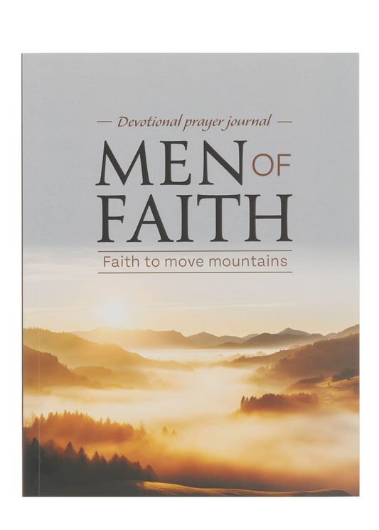 Devotional Prayer Journal: Men Of Faith: Faith to Move Mountains