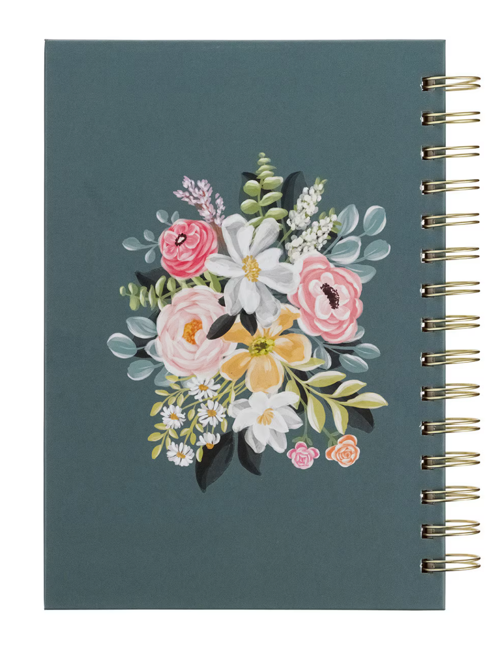 Scripture Verse Floral Spiral Journals